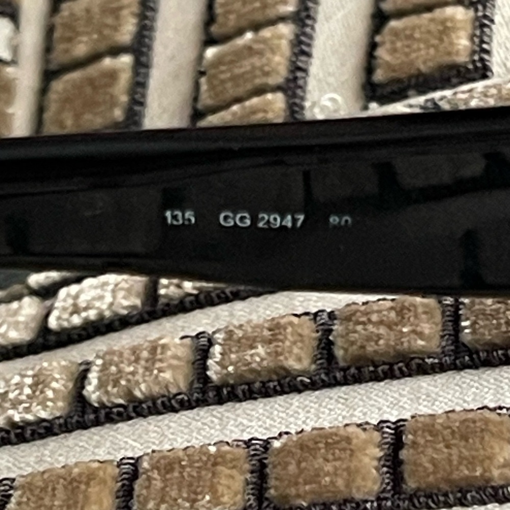 Gucci Black Proscription Glasses - Picture 9 of 10